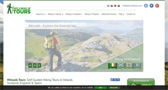 Desktop Screenshot of hillwalktours.com